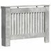 Capac pentru radiator Gri din beton 112 x 19 x 81,5 cm - WALTI WALTI