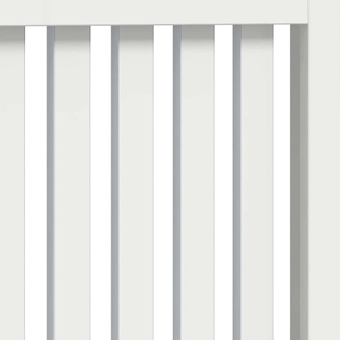 Capac pentru radiator Alb lucios 112 x 19 x 81,5 cm - WALTI WALTI
