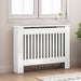 Capac pentru radiator Alb lucios 112 x 19 x 81,5 cm - WALTI WALTI