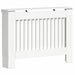 Capac pentru radiator Alb lucios 112 x 19 x 81,5 cm - WALTI WALTI