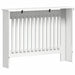 Capac pentru radiator Alb lucios 112 x 19 x 81,5 cm - WALTI WALTI