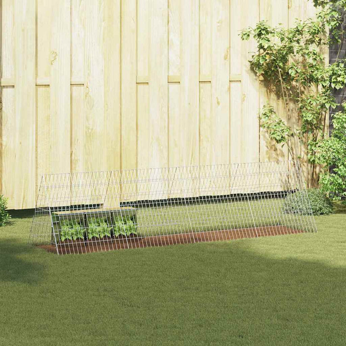 Custodie pentru iepuri Argintiu 650 x 55 x 55 cm - WALTI WALTI