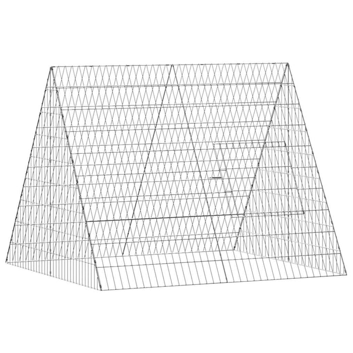 Custodie pentru iepuri Argintiu 215 x 100 x 85 cm - WALTI WALTI
