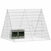 Custodie pentru iepuri Argintiu 215 x 100 x 85 cm - WALTI WALTI