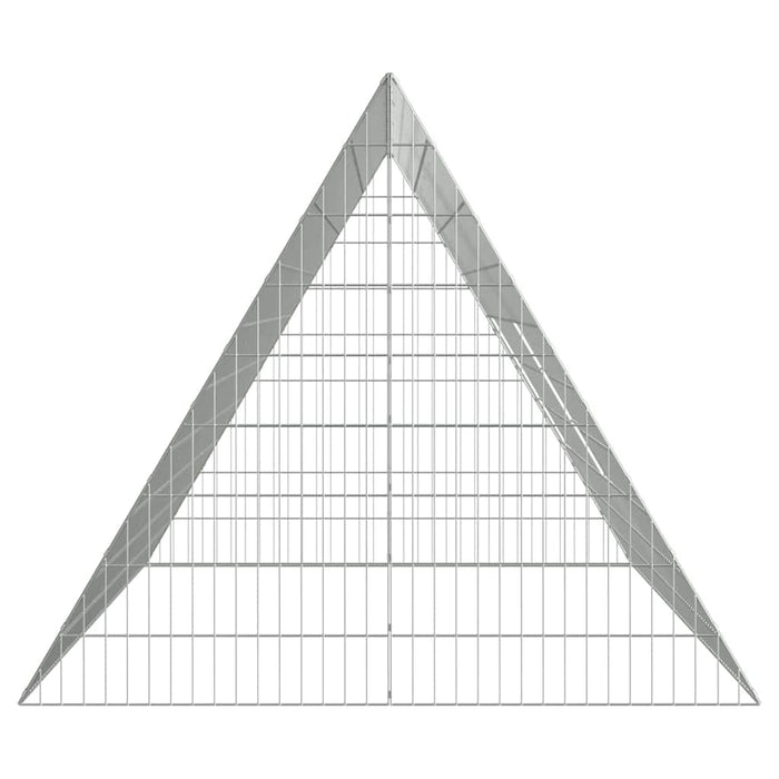 Custodie pentru iepuri Argintiu 215 x 100 x 85 cm - WALTI WALTI