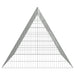 Custodie pentru iepuri Argintiu 215 x 100 x 85 cm - WALTI WALTI