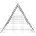 Custodie pentru iepuri Argintiu 215 x 100 x 85 cm - WALTI WALTI