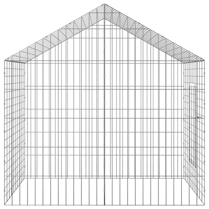 Custodie pentru iepuri Argintiu 400 x 78 x 78 cm - WALTI WALTI