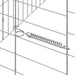 Custodie pentru iepuri Argintiu 400 x 78 x 78 cm - WALTI WALTI