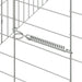 Custodie pentru iepuri Argintiu 400 x 78 x 78 cm - WALTI WALTI