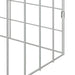 Custodie pentru iepuri Argintiu 400 x 78 x 78 cm - WALTI WALTI