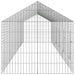 Custodie pentru iepuri Argintiu 400 x 78 x 78 cm - WALTI WALTI