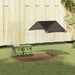 Custodie pentru iepuri Argintiu 400 x 78 x 78 cm - WALTI WALTI