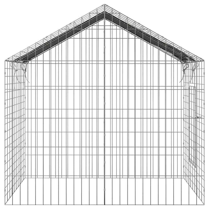 Custodie pentru iepuri Argintiu 400 x 78 x 78 cm - WALTI WALTI