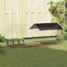 Custodie pentru iepuri Argintiu 400 x 78 x 78 cm - WALTI WALTI