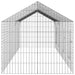 Custodie pentru iepuri Argintiu 400 x 78 x 78 cm - WALTI WALTI