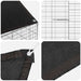 Custodie pentru iepuri Argintiu 400 x 78 x 78 cm - WALTI WALTI