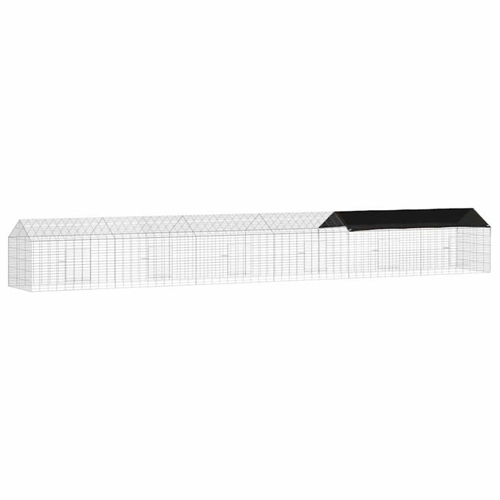 Custodie pentru iepuri Argintiu 400 x 78 x 78 cm - WALTI WALTI