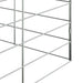 Custodie pentru iepuri Argintiu 400 x 100 x 210 cm - WALTI WALTI