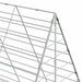 Custodie pentru iepuri Argintiu 400 x 100 x 210 cm - WALTI WALTI