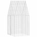 Custodie pentru iepuri Argintiu 400 x 100 x 210 cm - WALTI WALTI
