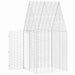 Custodie pentru iepuri Argintiu 400 x 100 x 210 cm - WALTI WALTI
