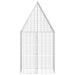 Custodie pentru iepuri Argintiu 400 x 100 x 210 cm - WALTI WALTI