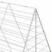 Custodie pentru iepuri Argintiu 400 x 100 x 210 cm - WALTI WALTI
