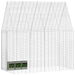 Custodie pentru iepuri Argintiu 400 x 100 x 210 cm - WALTI WALTI