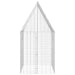 Custodie pentru iepuri Argintiu 400 x 100 x 210 cm - WALTI WALTI