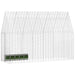 Custodie pentru iepuri Argintiu 300 x 100 x 210 cm - WALTI WALTI