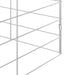 Custodie pentru iepuri Argintiu 400 x 100 x 210 cm - WALTI WALTI