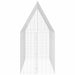 Custodie pentru iepuri Argintiu 400 x 100 x 210 cm - WALTI WALTI