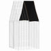 Custodie pentru iepuri Argintiu 100 x 100 x 210 cm - WALTI WALTI