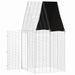 Custodie pentru iepuri Argintiu 100 x 100 x 210 cm - WALTI WALTI