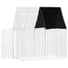 Custodie pentru iepuri Argintiu 200 x 100 x 210 cm - WALTI WALTI