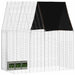 Custodie pentru iepuri Argintiu 200 x 100 x 210 cm - WALTI WALTI