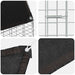 Custodie pentru iepuri Argintiu 300 x 100 x 210 cm - WALTI WALTI