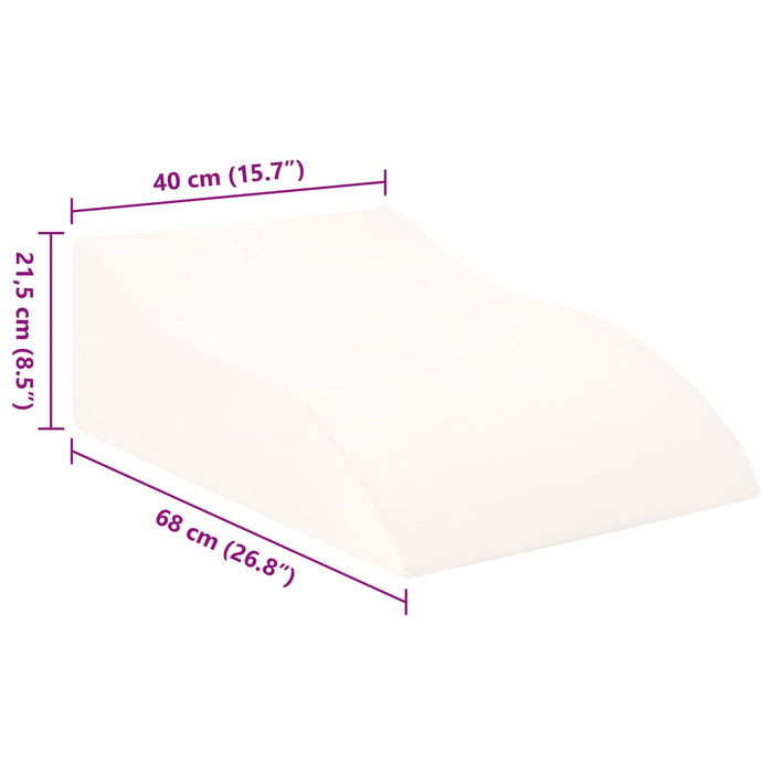 Perna pentru Picioare Alb 68 x 40 x 18 cm - WALTI WALTI