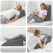 Perna pentru Picioare Gri 68 x 40 x 18 cm - WALTI WALTI