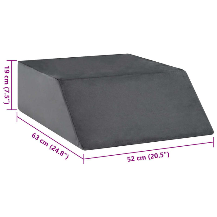 Pillow pentru Picioare Simplu Gri 63 x 52 x 19 cm - WALTI WALTI
