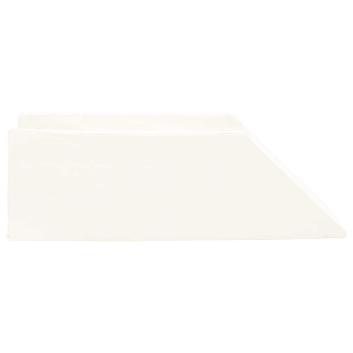 Pillow pentru Picioare Simplu Alb 68 x 25 x 21,5 cm Spumă PU - WALTI WALTI