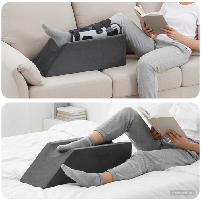 Pillow pentru Picioare 68 x 25 x 21,5 cm Ferm Spumă PU Gri WALTI