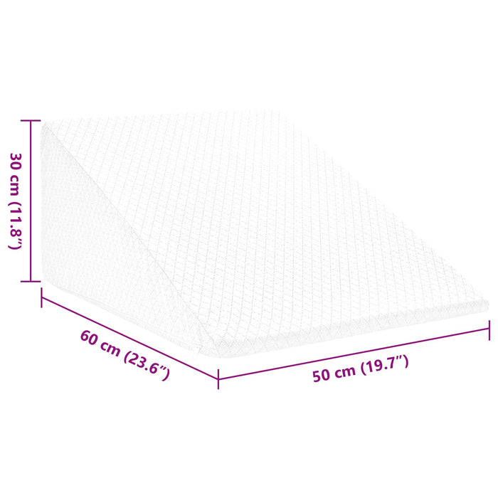 Pillow pentru Picioare Simplu Alb 60 x 50 x 30 cm - WALTI WALTI