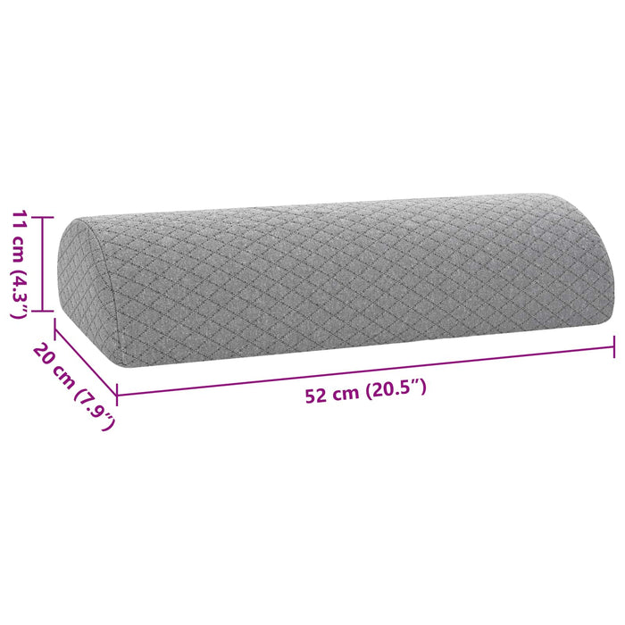 Perna pentru Picioare Geometric Gri 52 x 20 x 11 cm - WALTI WALTI