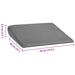 Pernă pentru șezut Gri 39 x 38 x 8,5 cm Spumă PU - WALTI WALTI