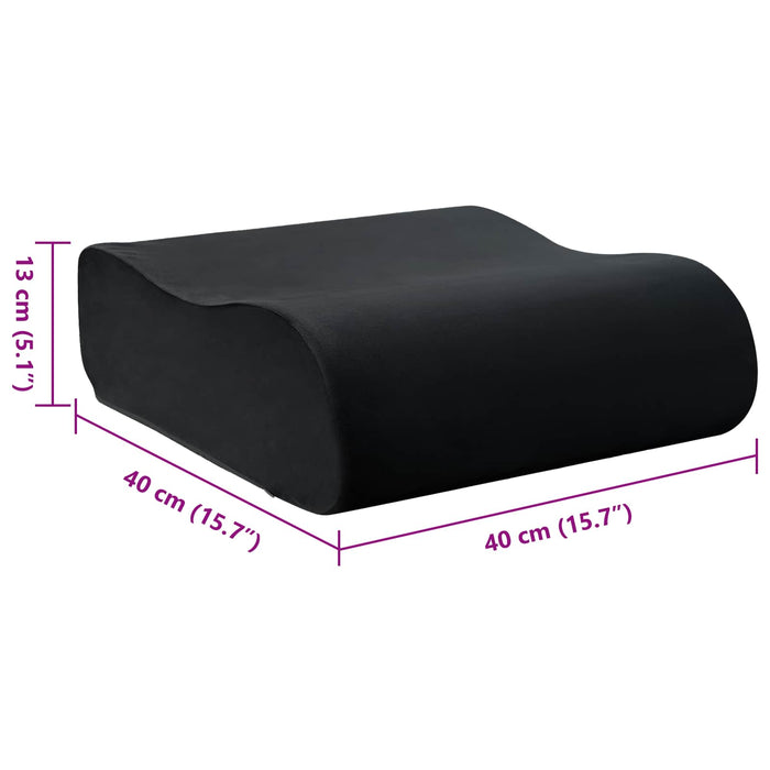 Pernă pentru șezut Simplu Negru 40 x 40 x 13 cm - WALTI WALTI
