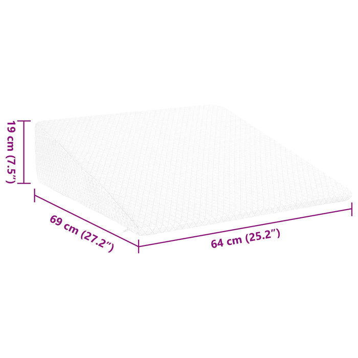Perna wedge Simplu Alb 69 x 64 x 19 cm - WALTI WALTI