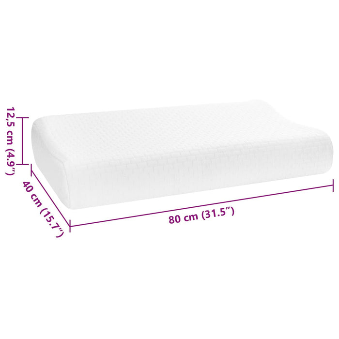 Perna de Somn Simplu Alb 80 x 40 x 12,5 cm - WALTI WALTI