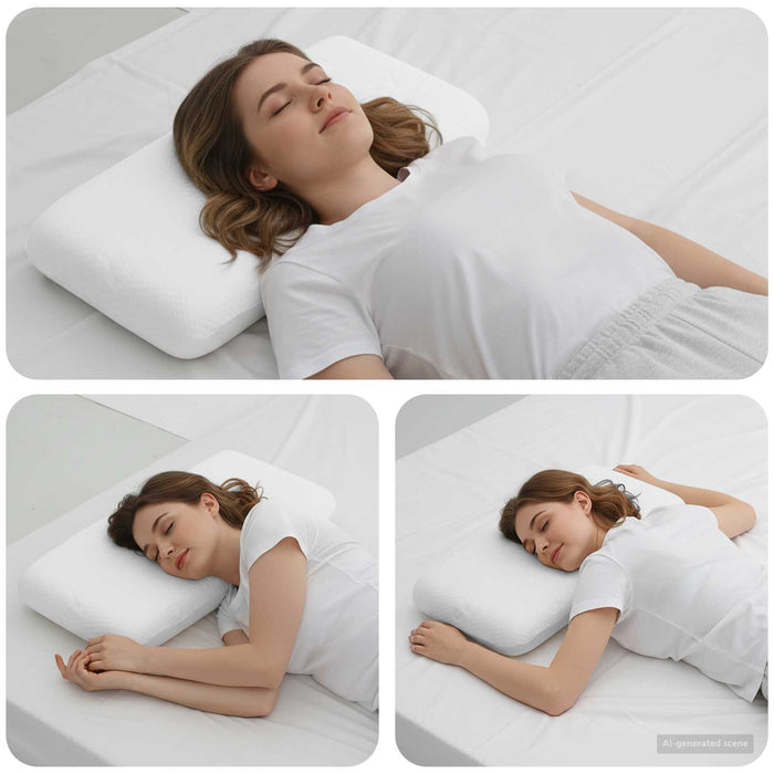 Perna de Somn Simplu Alb 70 x 36 x 6,5 cm - WALTI WALTI